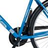 Bicicleta city VELORS Ukrayna CSV28/93A, roti 28", V-Brake, cadru Albastru cu Design Alb