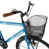 Bicicleta city VELORS Ukrayna CSV28/93A, roti 28", V-Brake, cadru Albastru cu Design Alb