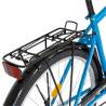 Bicicleta city VELORS Ukrayna CSV28/93A, roti 28", V-Brake, cadru Albastru cu Design Alb