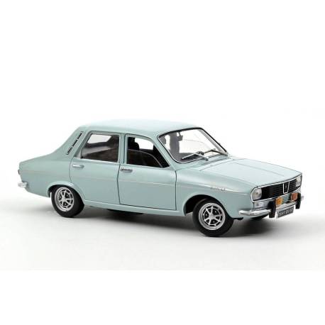 Macheta auto RENAULT 12 TS (1974) 1:18 albastru deschis