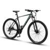 Bicicleta MTB-HT CARPAT PRO C26227H LIMITED EDITION, roti 26", 27 viteze, frane hidraulice, cadru aluminiu, Negru/Gri