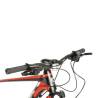 Bicicleta MTB-HT CARPAT PRO C26227H LIMITED EDITION, roti 26", 27 viteze, frane hidraulice, cadru aluminiu, Negru/Rosu