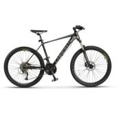 Bicicleta MTB-HT CARPAT PRO C29227H Limited Edition, roti 29", 27 viteze, cadru aluminiu, Negru/Gri