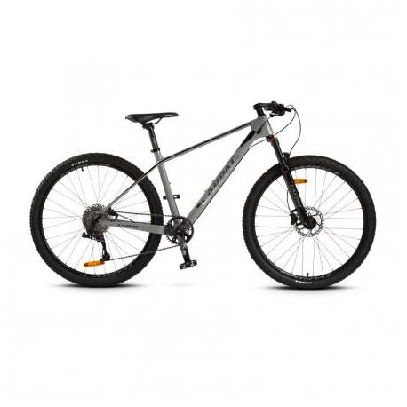 Bicicleta MTB-HT CARPAT PRO Carbon, roti 27.5", 10 viteze, cadru carbon, Gri/Negru