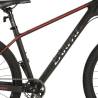 Bicicleta MTB-HT CARPAT PRO Carbon, roti 27.5", 10 viteze, cadru carbon, Negru/Gri/Rosu