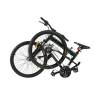 Bicicleta MTB-Folding Hummer CARPAT C2641S, 24 viteze, cadru aluminiu, roti 26", Verde/Negru