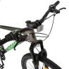 Bicicleta MTB-HT CARPAT Montana C2799A, 21 viteze, roti 27.5", Gri/Negru/Verde