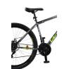 Bicicleta MTB-HT VELORS Vulcano V2709A, roti 27.5", Gri/Verde