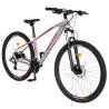 Bicicleta MTB-HT CARPAT C2959AH, roti 29", Gri/Rosu