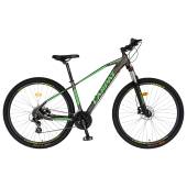 Bicicleta MTB-HT CARPAT C2959AH, roti 29", Negru/Verde