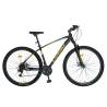 Bicicleta MTB-HT CARPAT C2957C, roti 29", Negru/Galben/Albastru