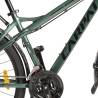 Bicicleta trekking CARPAT C700C, roti 28", Verde/Negru