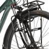 Bicicleta trekking CARPAT C700C, roti 28", Verde/Negru