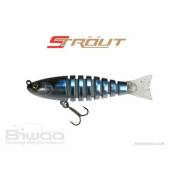 Swimbait BIWAA STROUT 3.5", 9cm, 8g, 25 Blue Chrome