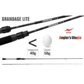 Lanseta spinning APIA GRANDAGE LITE 64 1.93m, 0.4-5g, 2 tronsoane