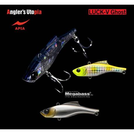 Vobler APIA Luck-V Ghost 6.5cm, 15g, culoare 13 Black Silver