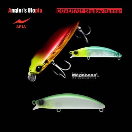 Vobler APIA Dover 70F Shallow Runner 7cm, 8.5g, culoare 07 Hummer Night