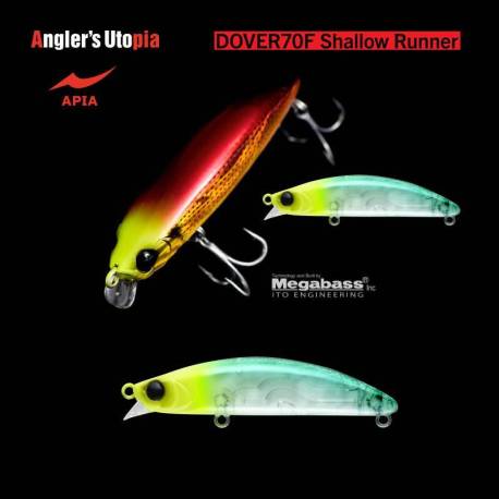 Vobler APIA Dover 70F Shallow Runner 7cm, 8.5g, culoare 08 CH Mojito