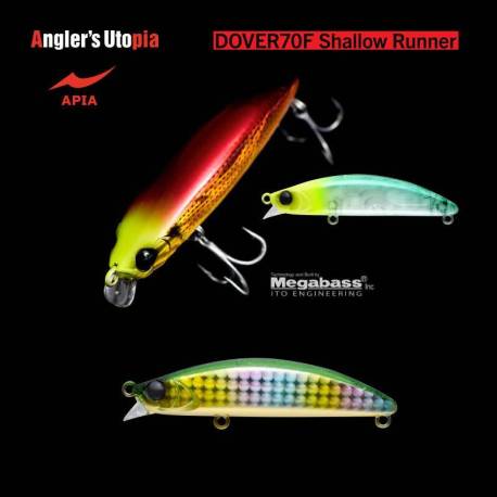 Vobler APIA Dover 70F Shallow Runner 7cm, 8.5g, culoare 09 Matsuo Deluxe