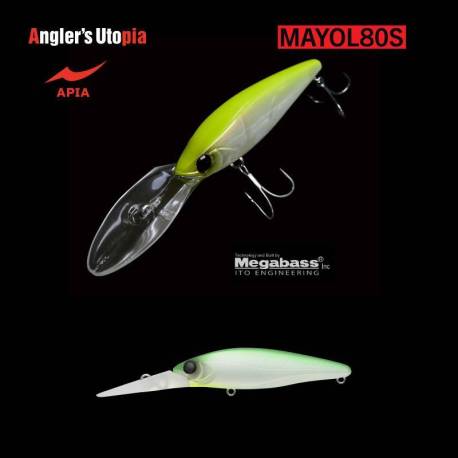 Vobler APIA Mayol 80S, 8cm, 15g, culoare 10 Hummer Night