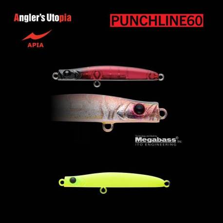 Vobler APIA Punch Line 60, 6cm, 5g, culoare 11 All Chartreuse