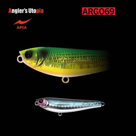 Vobler APIA Argo 69, 6.9cm, 8.5g, culoare 04 Natural Blue