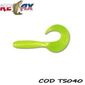 Grub RELAX Twister Standard 8cm, culoare TS040, 4buc/plic