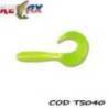 Grub RELAX Twister Standard 8cm, culoare TS040, 4buc/plic