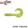 Grub RELAX Twister Standard 8cm, culoare TS242, 4buc/plic