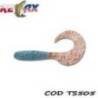 Grub RELAX Twister Standard 8cm, culoare TS505, 4buc/plic