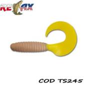 Grub RELAX Twister Standard 9cm, culoare TS245, 4buc/blister