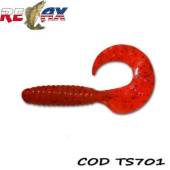 Grub RELAX Twister Standard 9cm, culoare TS701, 4buc/blister