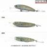 Vobler HMKL K-II Minnow 40F 4cm, 2.2g, culoare MS Brown