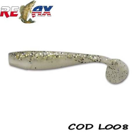 Naluci RELAX King Shad 4" Laminated, 10cm, culoare L008, 4buc/blister