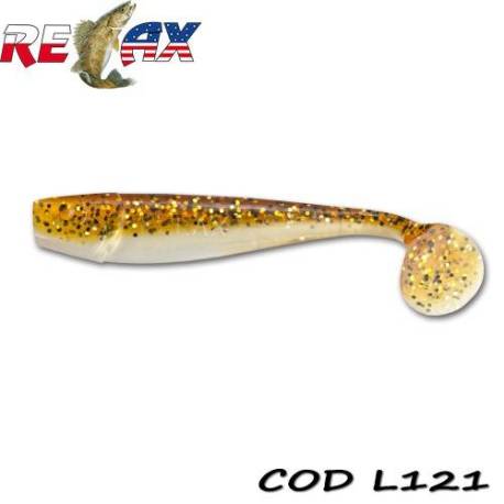 Naluci RELAX King Shad 4" Laminated, 10cm, culoare L121, 4buc/blister