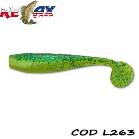 Naluci RELAX King Shad 4" Laminated, 10cm, culoare L263, 4buc/blister