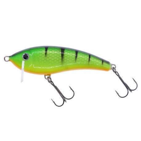 Vobler GLOOG Hermes 90S 9cm, 20g, culoare PGF Perch Green Fluo