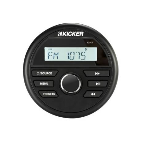 Sistem media maritim KICKER KMC2 black