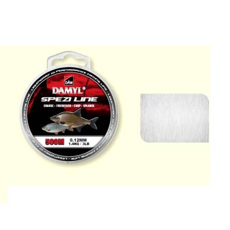 Fir monofilament DAM Damyl Spezi Line Coarse 0.18mm, 2.8kg, 500m