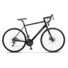 Bicicleta semicursiera CARPAT C27216C, roti 28", frane mecanice disc, Negru/Gri