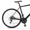 Bicicleta semicursiera CARPAT C27216C, roti 28", frane mecanice disc, Negru/Gri