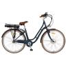 Bicicleta electrica city (E-Bike) Carpat C281CE, roti 28", 250W, autonomie max. 60km, Bleu/Maro