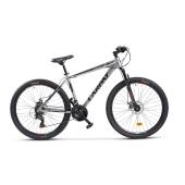 Bicicleta MTB-HT CARPAT C2759C Spartan, roti 27.5", Gri/Rosu/Negru