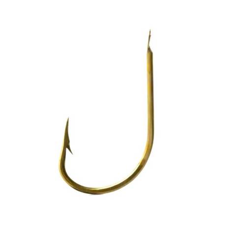 Carlig MUSTAD Classic Q1, auriu, Nr. 12, 100 bucati