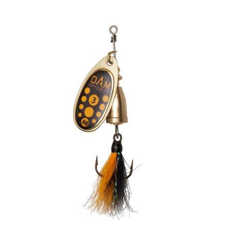 Lingurita rotativa DAM EFFZETT EXECUTOR FLY NR.1, 3g, Blacky