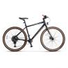 Bicicleta trekking CARPAT PRO C29271H, roti 29", frane hidraulice, Negru/Gri