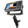 Suport sonar RAM Mount cu prindere pe sina, Track Ball Marine Electronic Mount, Garmin 7-9 inch, Lowrance 7-9 inch