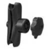 RAM Double Socket Arm with RAM Pin-Lock Security Knob - C Size Medium