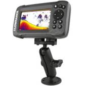 Suport sonar RAM Double Ball Mount pentru Lowrance Hook² & Reveal RAM-B-101-LO12