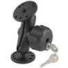 RAM Double Ball Mount with Key Lock Knob - B Size Medium